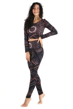 Ballet Barre Long Sleeve In Humble Warrior -Yoga Democracy 1608 Humble Warrior 2