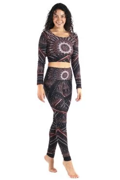 Ballet Barre Long Sleeve In Humble Warrior -Yoga Democracy 1608 Humble Warrior 4