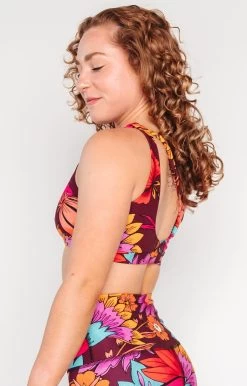 The Maverick Bra In Indie Flow -Yoga Democracy 1610 IndieFlow Left