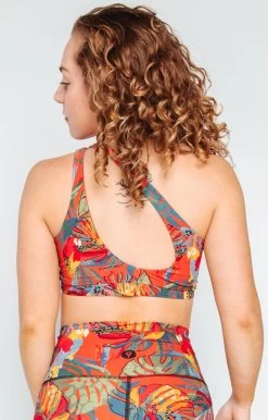 The Maverick Bra In Tropical Paradise -Yoga Democracy 1610 TropicalParadise Back