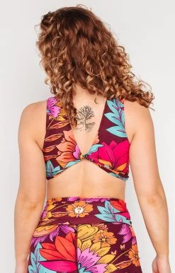 Reversible Twist Top In Indie Flow -Yoga Democracy 1611 IndieFlow Back1