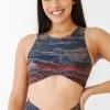 Reversible Twist Top In Pedra -Yoga Democracy 1611 mountain front2