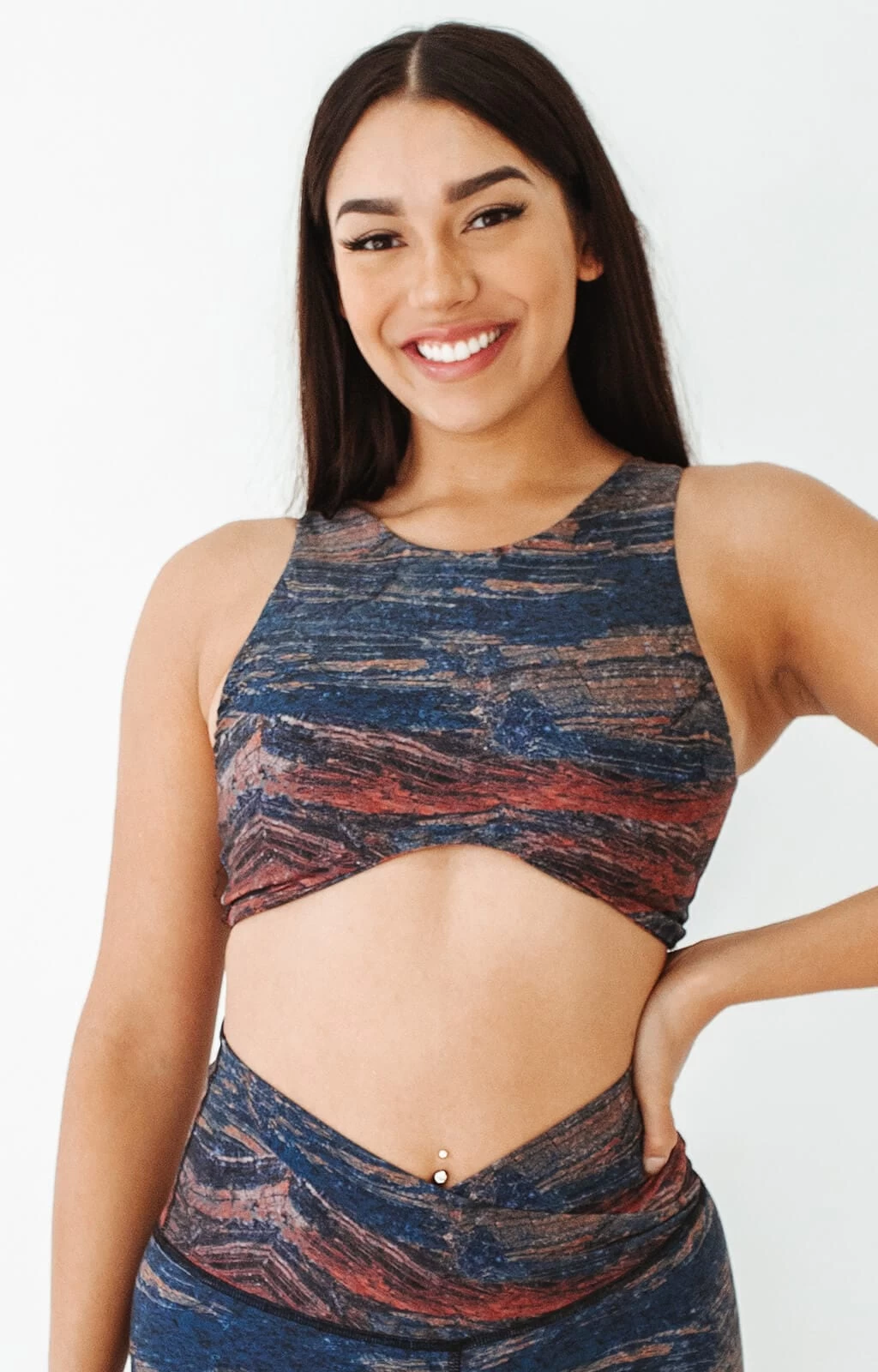 Reversible Twist Top In Pedra 3 Reversible Twist Top In Pedra