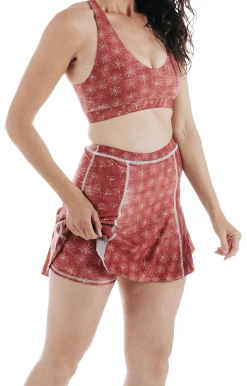 Yoga Democracy 29 Ace Skirt In Terracotta Time