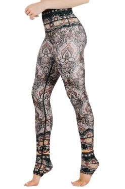 Espresso Yourself Printed Yoga Leggings 13 Espresso Yourself Printed Yoga Leggings -Yoga Democracy Cropped 1101 side1 EspressoYourself