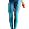 Retro Rainbow Printed Yoga Leggings -Yoga Democracy Cropped 1103 front2 retrorainbow