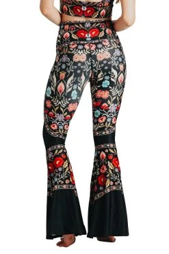 Rustica Printed Bell Bottoms -Yoga Democracy Cropped 1114 Back rustica fb crop 7a3a94ef 5433 4f5f a6f6 3701d7fee023