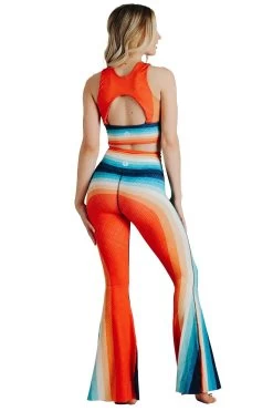 Retro Rainbow Printed Bell Bottoms -Yoga Democracy Cropped 1114 backfb1 retrorainbow 54ad7017 8dca 4b22 a4b6 ac477ad8625e