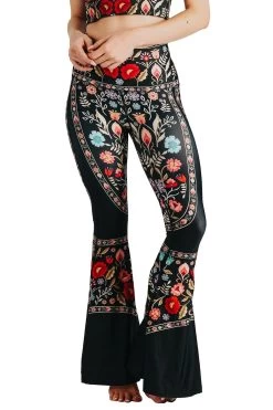 Rustica Printed Bell Bottoms -Yoga Democracy Cropped 1114 front rustica FB crop2 921f8fdf 653b 4681 9038 0c87ff094e8e