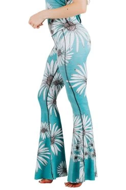 Flower Child Printed Bell Bottoms -Yoga Democracy Cropped 1114 side1 flowerchild 4598e3a6 9510 403b 858b ef7c09218489