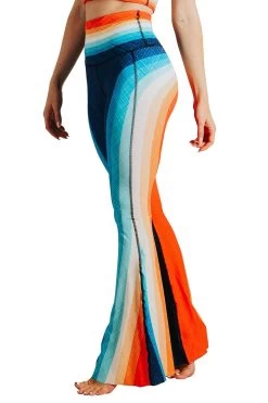 Retro Rainbow Printed Bell Bottoms -Yoga Democracy Cropped 1114 side2 retrorainbow adf35e32 c6f7 465d bc77 23f1196fc7f1
