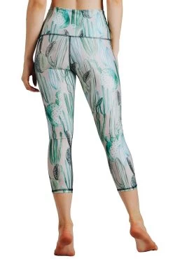 Don't Be A Prick Printed Yoga Crops -Yoga Democracy Cropped 1201 back1 dontbeaprick 76491045 8548 43f6 8d8f f1e14eda5233