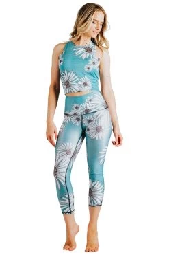 Reversible Knot Top In Flower Child -Yoga Democracy Cropped 1201 frontfb1 flowerchild 75a75434 2e10 44ef a2a3 ca962c20c8c1