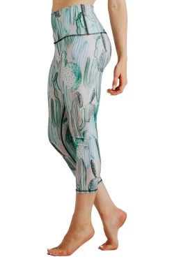 Don't Be A Prick Printed Yoga Crops