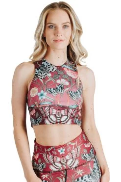 Free Range Sports Bra In Pretty In Pink