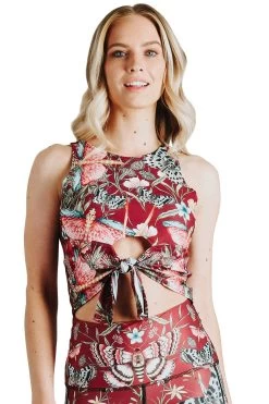 Reversible Knot Top In Pretty In Pink