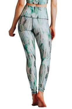 Don't Be A Prick Printed Yoga Legging -Yoga Democracy Dontbeaprick 1103 back1