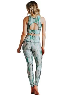 Don't Be A Prick Printed Yoga Legging -Yoga Democracy Dontbeaprick 1103 backfb1