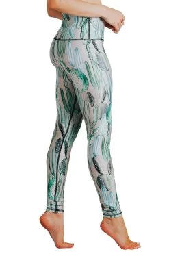 Don't Be A Prick Printed Yoga Legging -Yoga Democracy Dontbeaprick 1103 side1