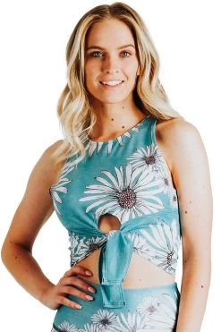 Reversible Knot Top In Flower Child