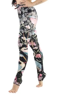 Pretty In Black Printed Yoga Legging -Yoga Democracy Pretty In Black Left a6db75c0 f909 4bc9 9426 6e87ec2e1a61